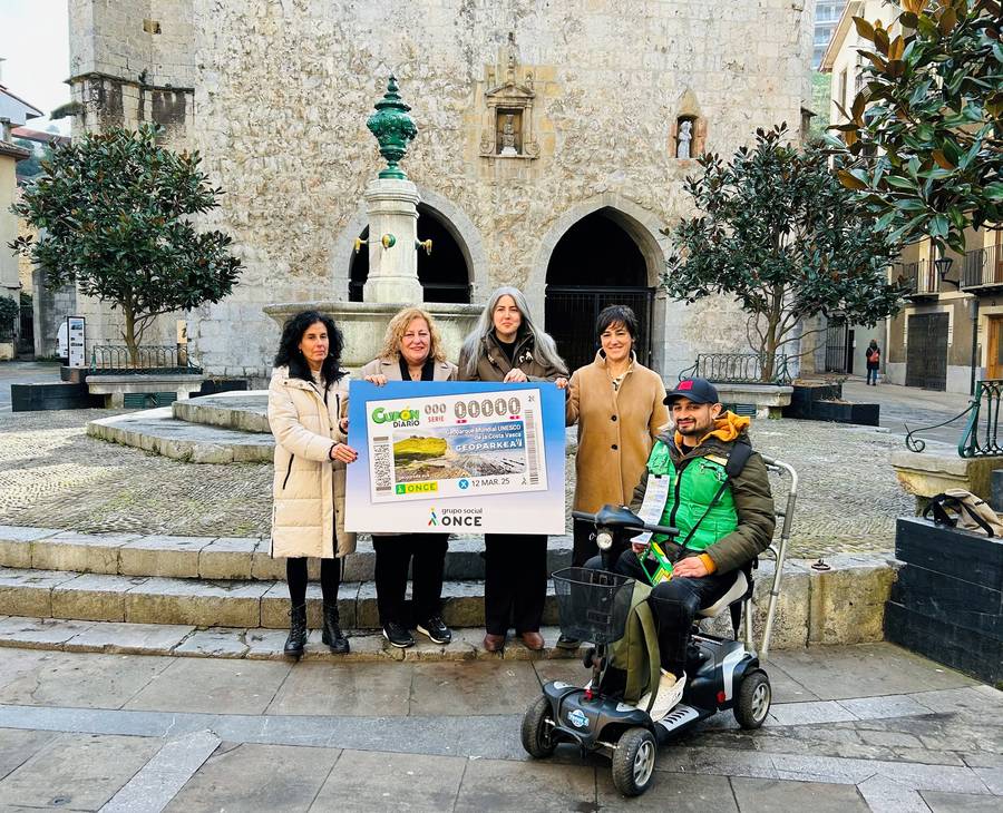 Euskal Kostaldeko Geoparkea ONCEren kupoian agertuko da, martxoaren 12an