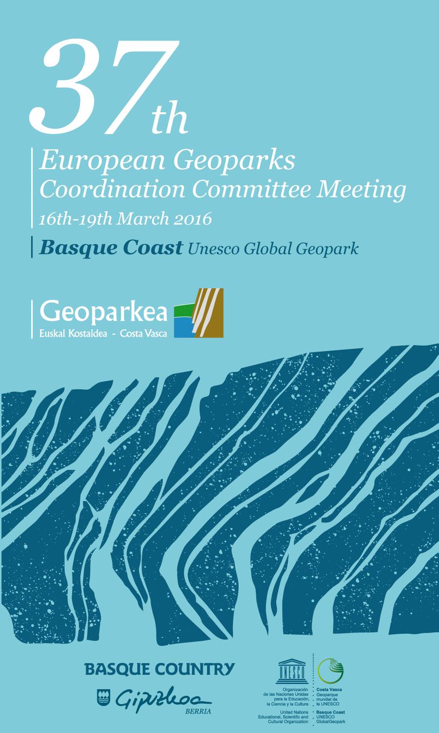 Euskal Kostaldeko Geoparkeak Europako Geoparkeen Sarearen 37. Koordinazio Batzarra hartuko du martxoan