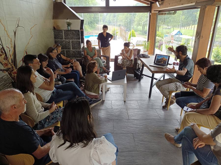 Reunión de las Entidades Colaboradoras del Geoparque de la Costa Vasca