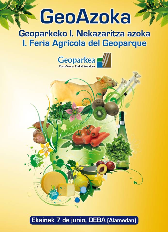 ‘GeoAzoka’, la I Feria Agrícola del Geoparque el sábado en Deba