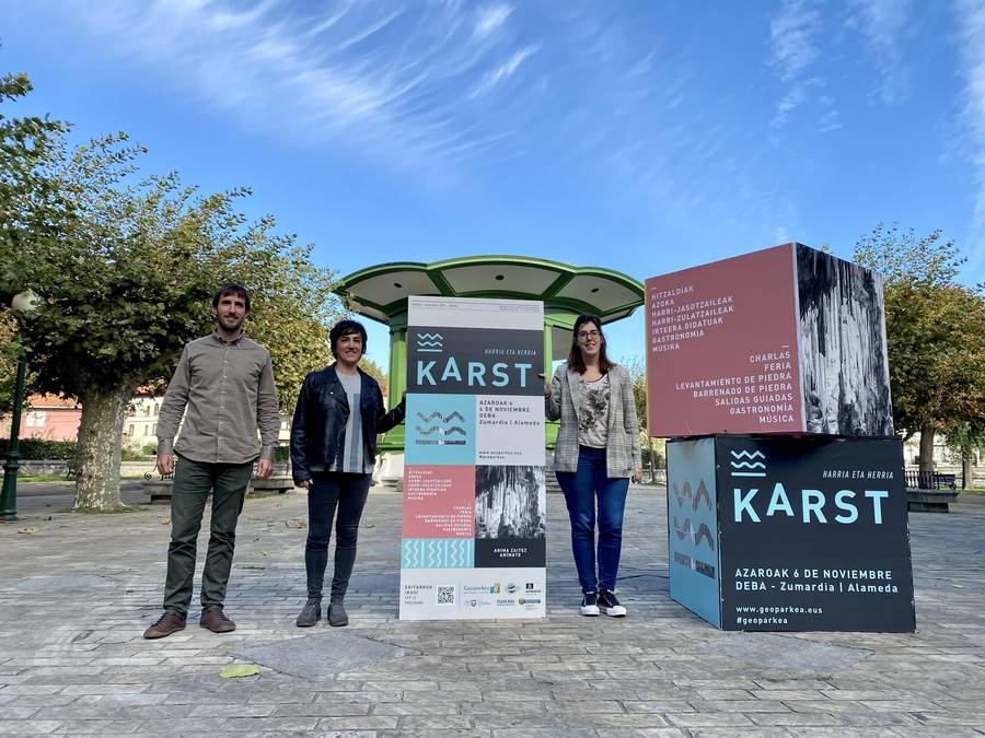El Geoparque de la Costa Vasca organiza para el próximo sábado el festival “Karst jaialdia: harria eta herria” 