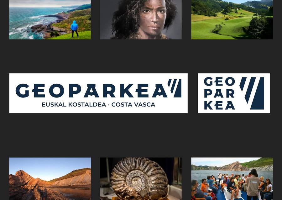 El Geoparque de la Costa Vasca estrena imagen corporativa